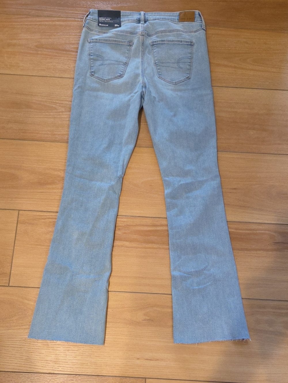 American Eagle Outfitters Light Blue Skinny Kick